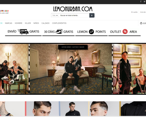 Lemon Urban e-commerce