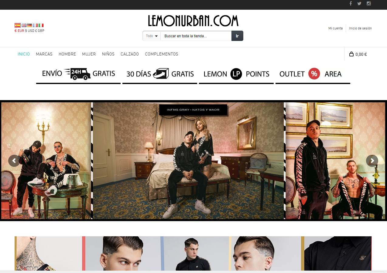 Lemon Urban e-commerce