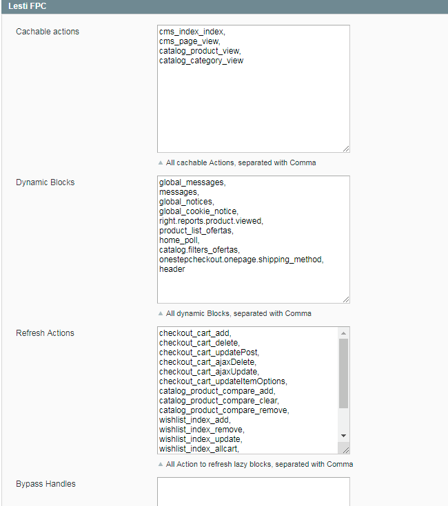 Configurar Magento Lesti FPC