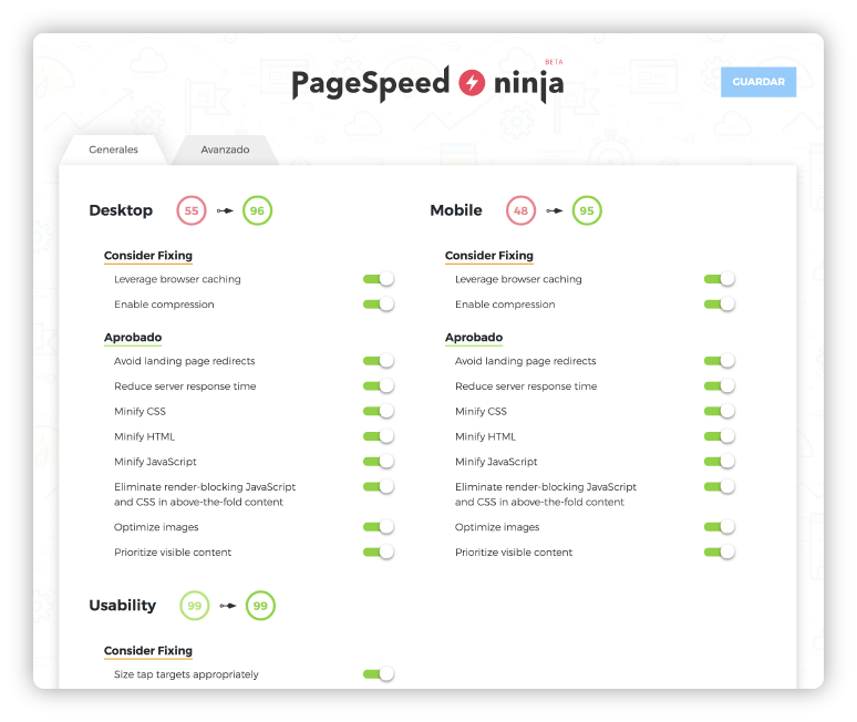PageSpeed Ninja Plugin