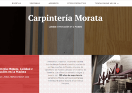 Web Corporativa Morata Wordpress